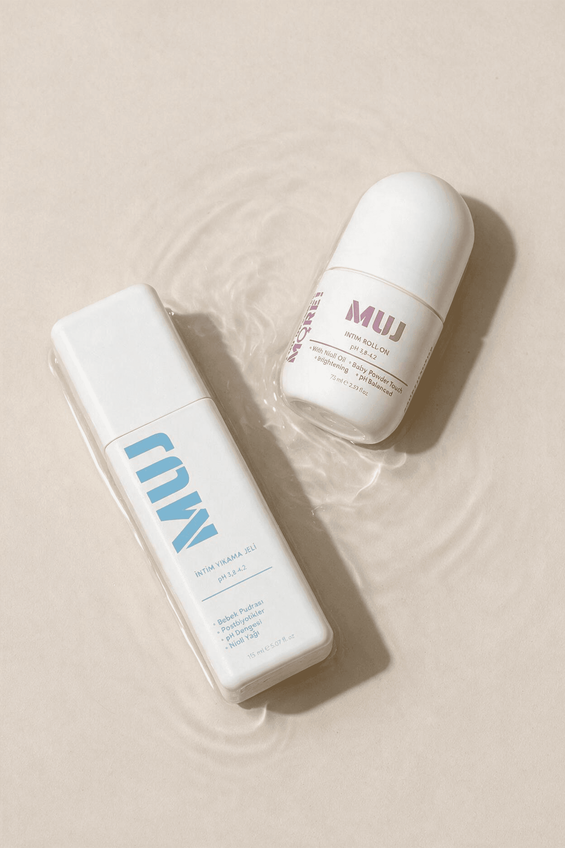 Temizlik & Aydınlık Seti — Yıkama Jeli + Aydınlatıcı Roll-On. Temizliği cilt tonu bakımıyla tamamlar.